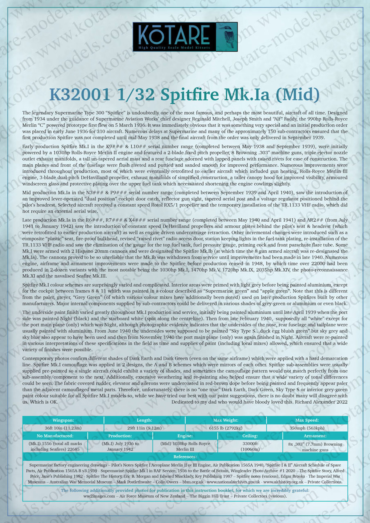 Spitfire Mk.Ia (Mid) image