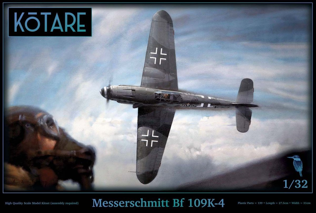 K32009 Kotare 1/32 Bf 109K-4
