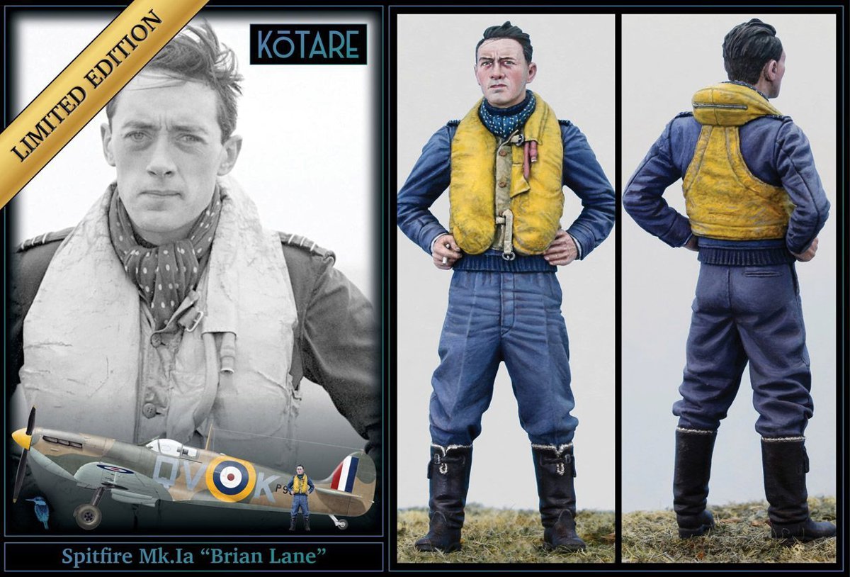 K32601 Kotare 1/32 Spitfire Mk.Ia "Brian Lane" LIMITED EDITION